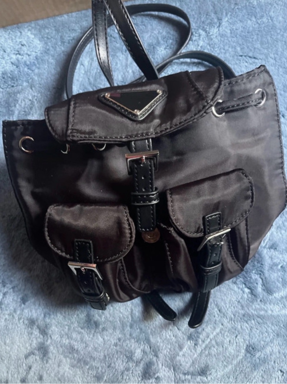 Mini Black Backpack - Picture 6 of 6
